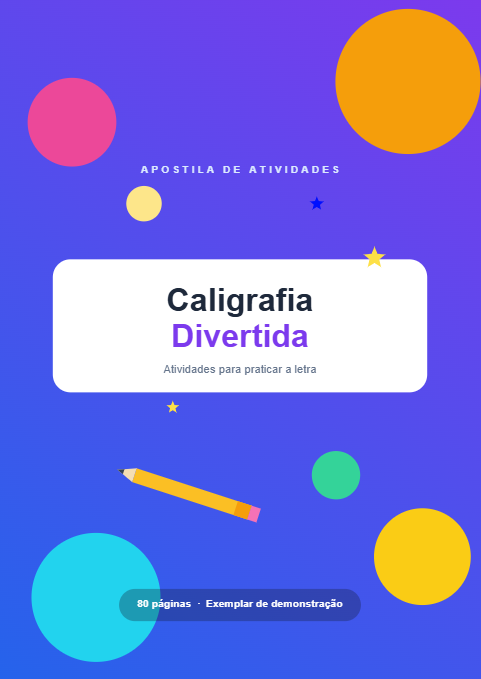 Caligrafia Divertida